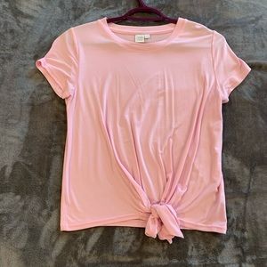 Twik pink crop T-shirt